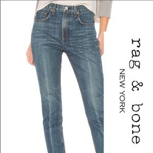 Rag & Bone  High Rise Skinny Jeans in Coopers